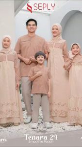 SARIMBIT SEPLY 2025 TENARA 24 SMOOTHIE PEACH TERBARU GAMIS & KOKO KELUARGA LEBARAN KEKINIAN PREMIUM TERMURAHHH