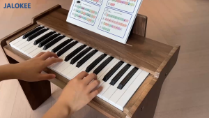 JALOKEE 37 Keys Wooden Kids Piano - Best Educational Birthday Gift for Toddlers & Children & Christmas gift| Musical Toy Piano for Early Learning