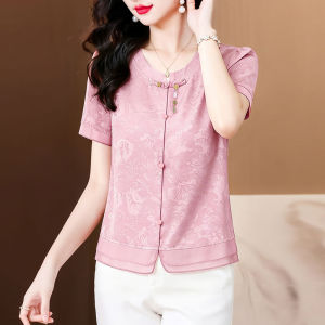 DAIXIANGFEIZI | New Summer Silk Blouse