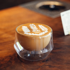 Cốc Cà Phê Thủy Tinh Hai Lớp Sang Trọng Chịu Nhiệt Độ Cao 150-300ml Cốc Latte Chuyên Dụng Thiết Kế Văn Hóa Bắc Âu