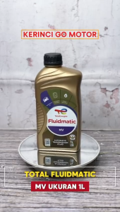 Total ATF MV 1 Liter Honda Z1 Toyota DII/TIII/TIV Hyundai KIA SPII/SPIII Automatic Transmission Fluid Oli Transmisi Otomatis Pelumas Full Synthetic Perseneleng Matic Original