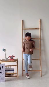 Smilee Emma - Ribbon Longtee Anak Perempuan [Size 1-5 Tahun] Baju Kaos Cewek