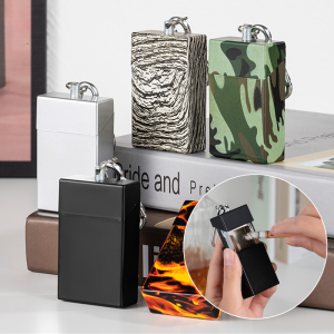 Gạt Tàn Bằng Thép Không Gỉ Cầm Tay Mini Có Ngăn Kéo Móc Khóa - Khay Đựng Thuốc Lá Du Lịch Trên Ô Tô Ngoài Trời Hộp Đựng Gạt Tàn Bỏ Túi Vuông