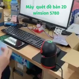 Máy quét 2D Winson WAI 5780 - Máy Scan Để Bàn Siêu Nhạy _Công ty Tin Thông Giấy In Nhiệt ( Giấy in Bill)