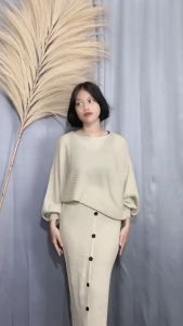 Rok Rajut Kancing Premium: Desain Rok Modern & Outfit Kekinian