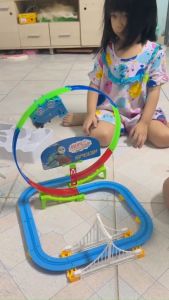 Tàu Lửa đường ray lắp ráp sáng tạo cho bé thỏa sức thông minh sáng tạo mẫu mới