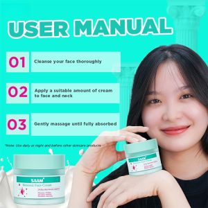 💓HOT SALE💓【Lightens Melasma/Moisturizes And Moisturizes】Whitening And Spot-Reducing Cream Saam Face Cream Natural Plant Ingredients Hydration And Moisturizing Skin Care Lotion 美白淡斑面霜