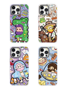 OGBRO Fantasy Theme Series Magnetic Anti-Fall Soft Edge Phone Case for  15Pro Max 16Pro And 16Plus Mobile Phone Protective Cover