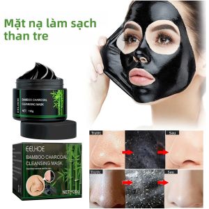 Mặt Nạ Than Tre Loại Bỏ Mụn Đầu Đen - Kem Làm Sạch Sâu Làm Sạch Da Kiểm Soát Dầu Thu Nhỏ Lỗ Chân Lông Tẩy Tế Bào Chết Mặt Nạ Bùn Dưỡng Da
