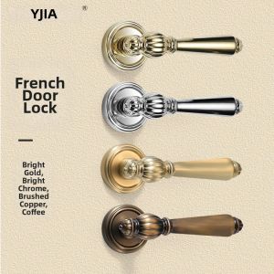 ZHIZHOU | New French Luxe Design Pumpkinn Shape Gold Retro Magnetic Silent Indoor Lock