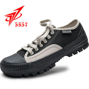 3537 Genuine Goods Liberation Shoes Mens Hiking Shoes Abrasion Resistant Breathable Work Shoes Construction Site Rubber Shoes Casual Canvas Shoes Labor Protection Shoes