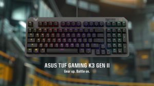 Asus TUF K3 Gen II RA07 97-Key Layout Optical-Mechanical RGB Switch Wired Mechanical Gaming Keyboard