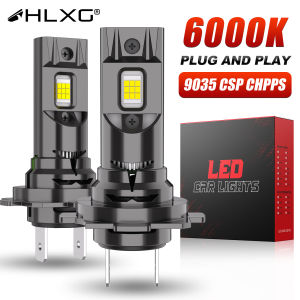 2Pcs H7 H4 H11 Led Canbus H8 H9 HB3 9005 HB4 9006 9012 HIR2 Mini Led Headlights 30000LM 110W Automobiles Auto Lamp 6500K White