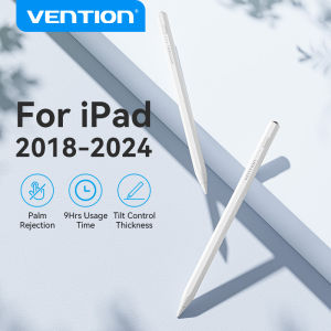 Vention Bluetooth 5.0 Stylus Pen for iPad Apple Pencil for iPad mini 5 6 iPadair 3 4 5 6 iPadPro with LED Display Palm Rejection Touch Switch Stylus Pen for iPad 2018-2025