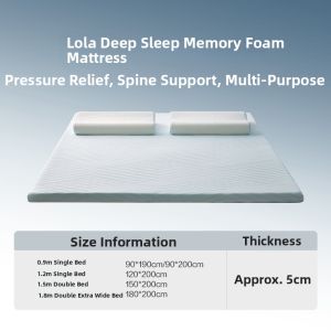 Luolai Kids | Memory Foam Sponge Soft Mattress Pad
