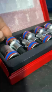 Bộ đầu tuýp 1/2" lục giác bông 9 chi tiết Kingtony 4109PR