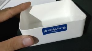 1 pcs Kotak Wadah Kancing Baut Komponen Aksesories Kotak Etalase Lucky Star