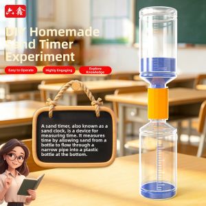 MINGZHUO | DIY Colorful Sand Timer Educational Toys For Kids Science Experiments