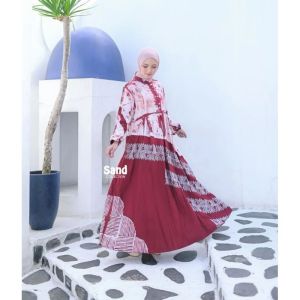 GAMIS TWILL 0RI PREMIUM MOTIF BATIK PEKALONGAN ORI