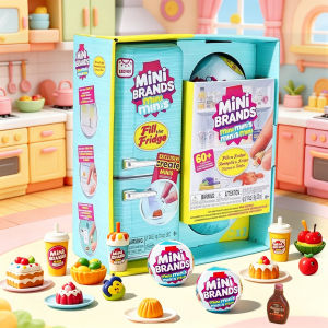 Educational Relaxing Mini Fridge Toy Set Blind Box