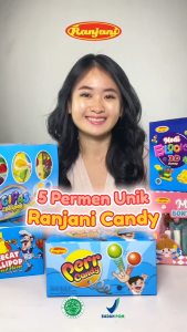 Ranjani Candy Ngecat & Ngipas Lollipop - Permen Unik Berbentuk Alat Cat Dan Kipas
