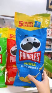 (HÀNG ÚC) Snack khoai tây phiên bản mini PRINGLES Minis phiên bản Gói chia sẻ gồm 5 gói rời