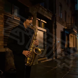 GISU MALL-Light music U disk music high-quality coffee restaurant light pure music piano saxophone 16GB 3400MP3