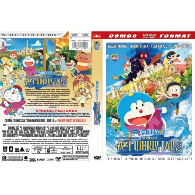 Dvd Film Doraemon Art World Tales (2025)