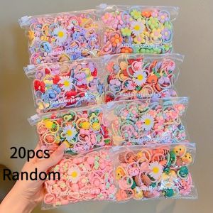 20-piece adorable hair tie set | colorful stretchy and smooth hair ties suitable for girls – can be worn in any occasion