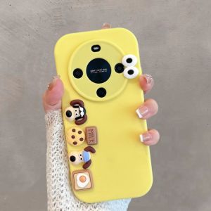 Cute Creative Cartoon Soft Shell for Huawei Mate 30 pro 5G Curved Screen Protective Case Female Style Shockproof Full Cover