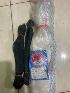 Jaring burung padi senar 015 ukuran lubang 3 inch (7x90 meter)bonus 2 tali