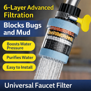 Flexible Faucet Extender with Filter 360° Bendable Anti-Splash Tap Nozzle Kitchen Sink Water Purifier Aerator Extension Tube