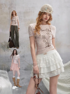 Unifree | Youthful Lace Design T-shirt