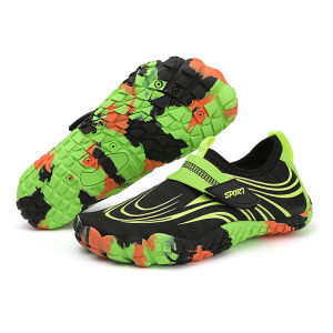 NBGAGA | Summer Breathable Barefoot Water Shoes for Kids Boys Beach Sport Anti-Slip Indoor Children Casual Fitness Running Shoes