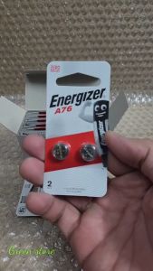 Vỉ 2 viên pin cúc áo A76 / AG13 / LR44 1.5V Energizer Alkaline chính hãng