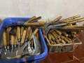 Sabit rumput dan sabit padi asli garut jawabarat/ FULL BAJA ASLI. 