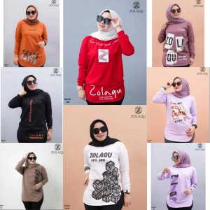 KAOS ZOLAQU TERBARU: SEMI TUNIK & BAJU BLOUSE MUSIM PANAS