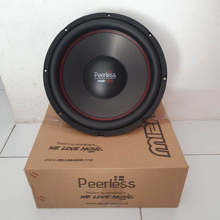 Peerless 12 2024 inch subwoofer