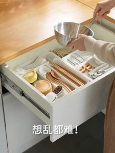 Kotak Storan Laci Dapur Isi Rumah Boleh Tarik Balik Penyepit Penyepit Kotak Pembahagi Petak Berbilang Fungsi