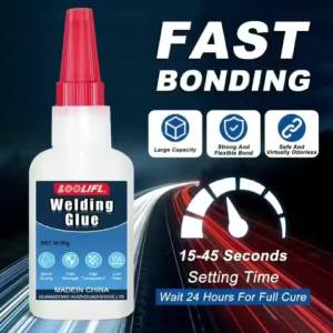 LOOLIFL | LOOLIFL Super Glue 50g transparent used for DIY production of plastic metal wood shoes rhinestones glass and handicrafts