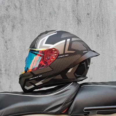 ORZ | Bluetooth Enabled 3C Certified All-Weather Full Face Motorcycle Helmet