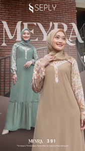 TERMURAH DRESS SEPLY PREMIUM MEYRA 391 COCOK UNTUK OUTFIT LEBARAN KONDANGAN & DAILY TERBARU KEKINIAN