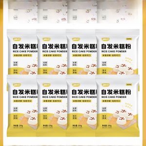 Quick-Rise Self-Leavening Rice Cake Mix Home Baking Ingredient Pre-Mixed Powder Steamed Rice Cake Household Baking Supplies