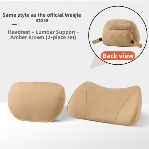 Seasonal Universal Neck & Waist Support Pillows for Cars