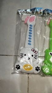 BARU | Mainan Anak Piano Musik Gitar Beruang 302c | Mainan Edukasi Sikecil Murah Dengan Karakter Yang Lucu Dan Warna Yang Menarik | Mainan Piano Menggunakan Baterai Kemasan kantong