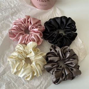 ยางรัดผมสไตล์เกาหลี Freshness ความรู้สึกระดับมืออาชีพสไตล์วันพีซ ยางรัดผมสีขาวและสีดำมีกลิ่นหอมและมีกลิ่นหอม