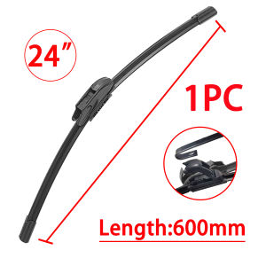 13 "-28" Upgraded Universal J/U-Shaped Frameless Wiper For Car Windshield Wipers Using High-Quality Rubber Sheets