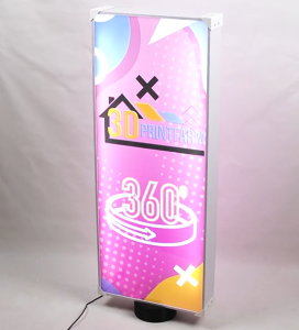 Neon Box Standing Rotate 360 / Standing Neon Box Berputar