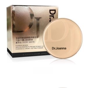 Janeiris Damastra Seed Double Layer Air Cushion CC Cream Long-lasting Moisturizing Concealer Foundation Skin Care Makeup Tool