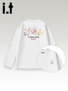 Heavyweight 100% Cotton Long Sleeve Thin Pseudo-Layered Mens T-Shirt For Autumn Couples